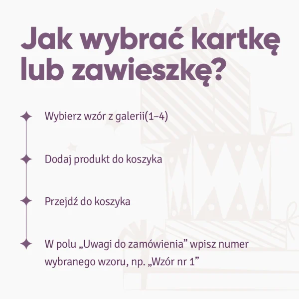 Jak wybrać kartke