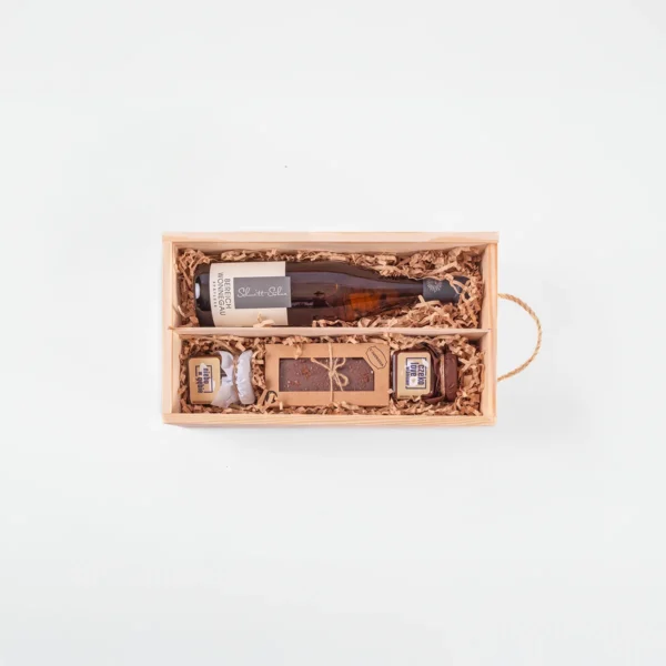 Wino w skrzynce | Zestaw prezentowy